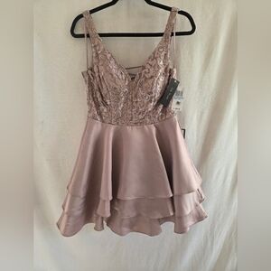 City Studio Party Pink Dress